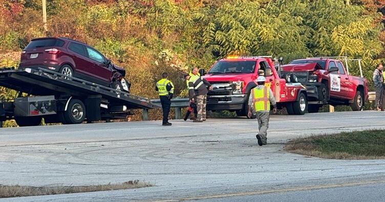 Multi-car crash slows Route 11 southbound traffic in Liberty Township
