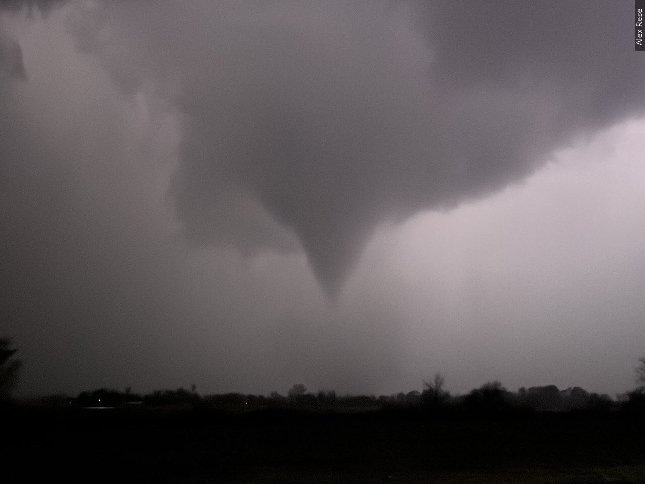 National Weather Service confirms two tornadoes touched down in the ...