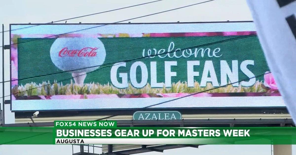 Masters Week Thoughts Signs of Masters Week: Gearing up for extra business | The Masters ...