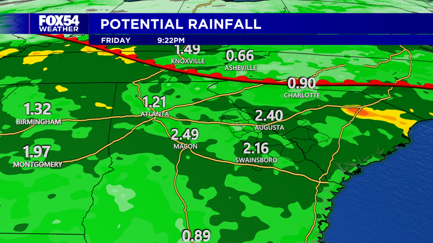 Wet Pattern Continues Next Week | | wfxg.com