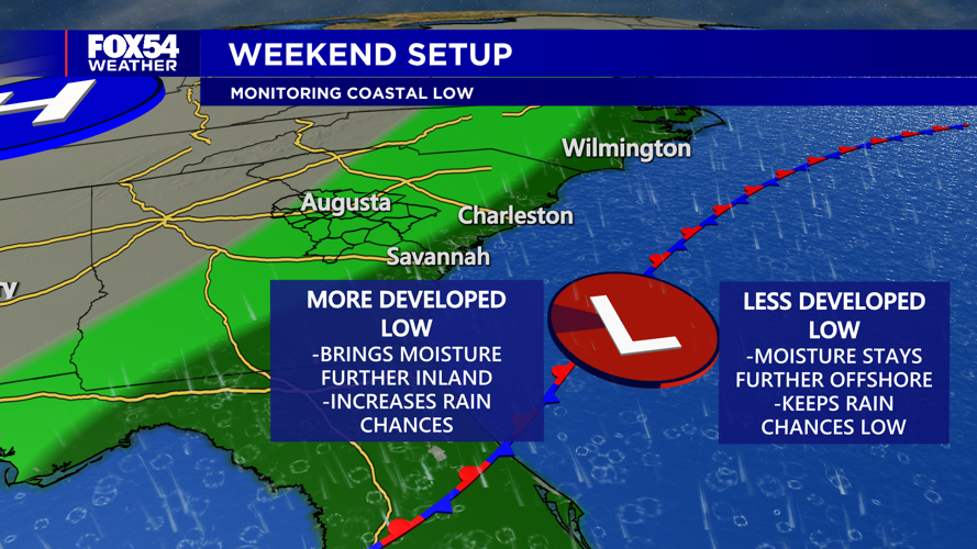 What We're Monitoring: Coastal Low in Atlantic | | wfxg.com