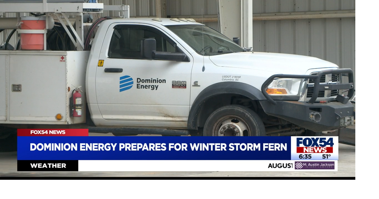 Dominion Energy preps for winter storm | News | wfxg.com
