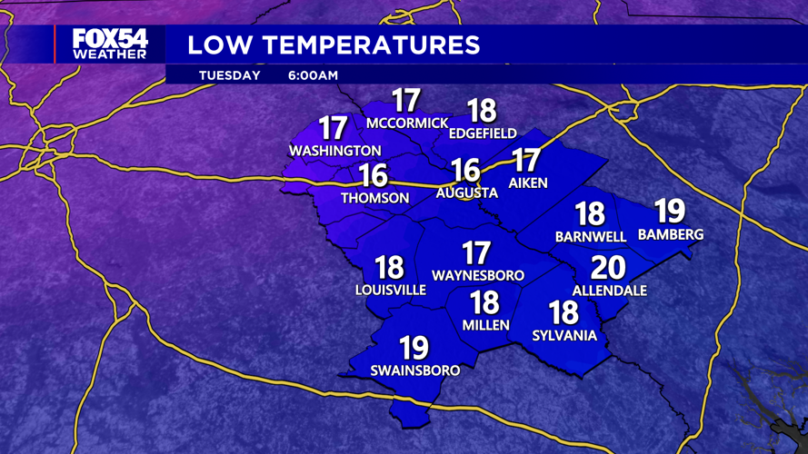Weather Aware: Slick roads and patchy black ice possible Monday morning ...