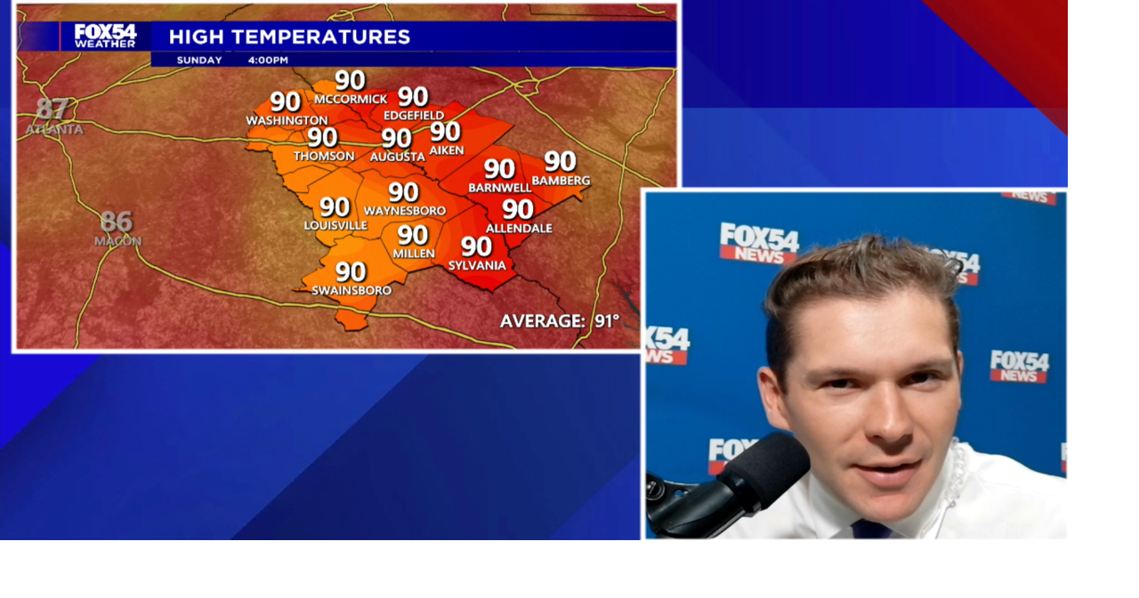 Rinse and repeat with clouds and a few storms Sunday; Hot, drier weather returns this coming week