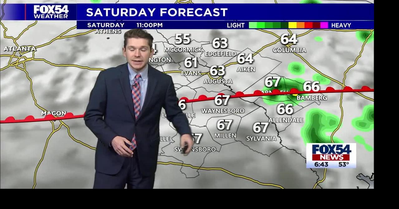 A chilly, sunny Valentine's Day before wet weather returns this weekend ...