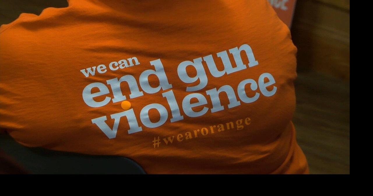 Wearing orange to honor victims of gun violence; protecting the future ...