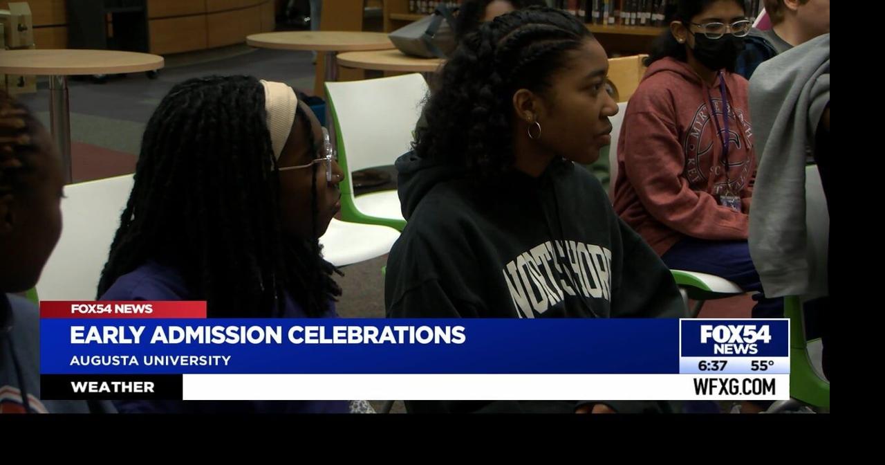 Local high school seniors receive early acceptance to Augusta ...