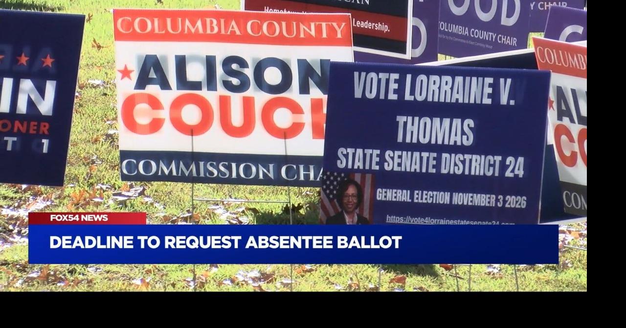 Georgia and South Carolina absentee ballot deadline is Oct. 23: What ...