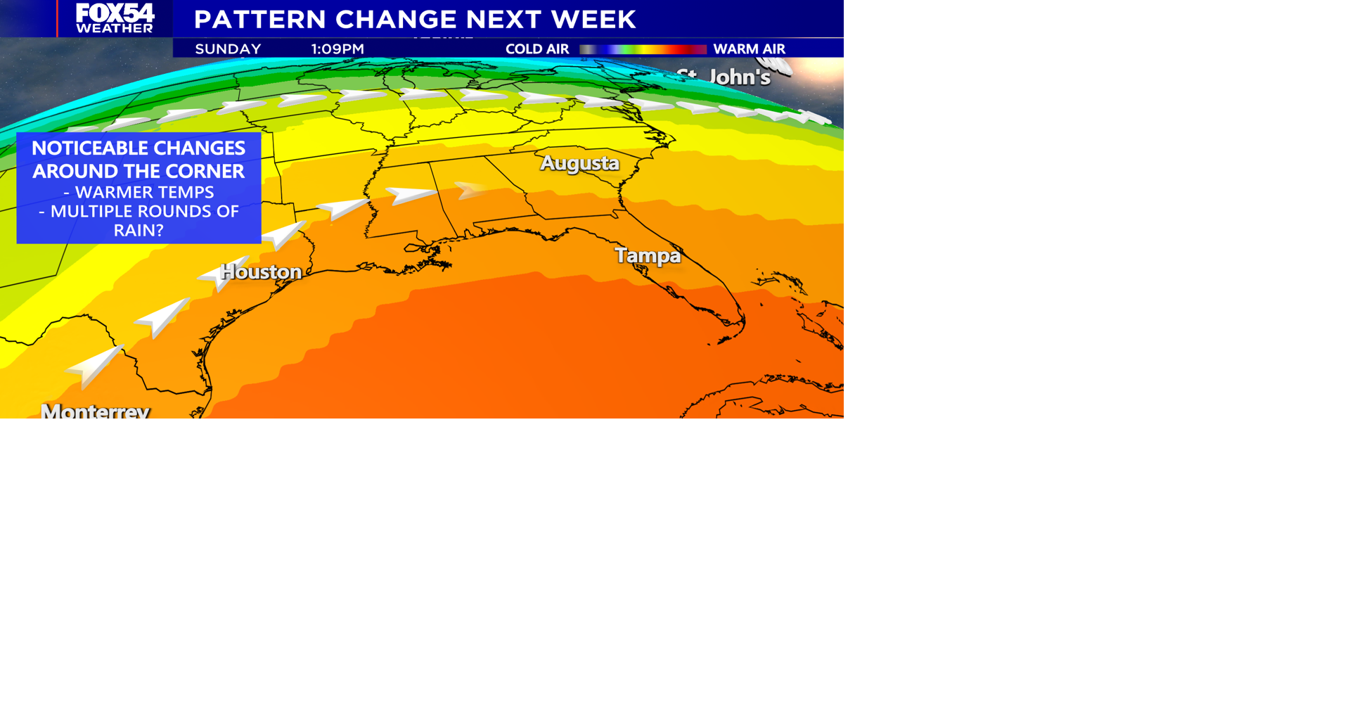 Pattern Change Arrives Next Week | | wfxg.com