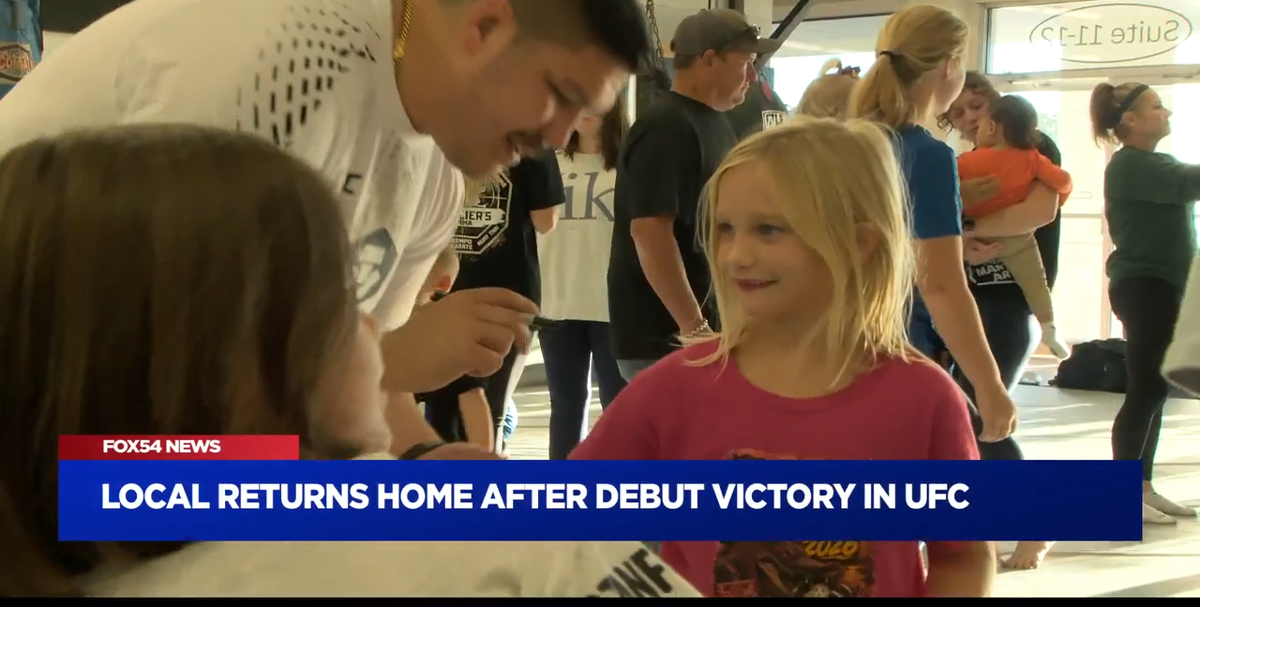 Augusta native Joel Faglier earns his first UFC victory on his debut ...