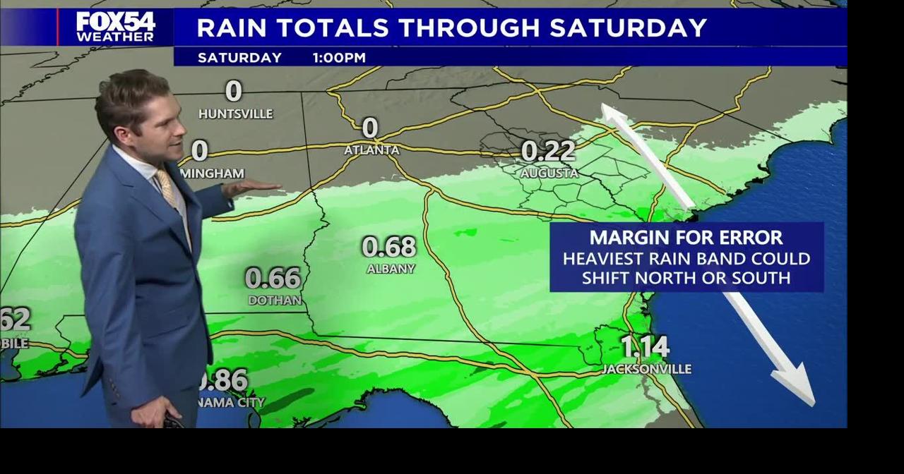Showers & storms possible overnight into Thursday morning; Persistent ...