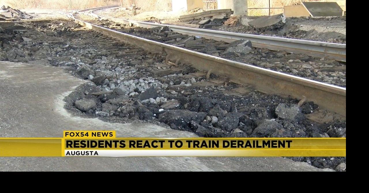Road closure from trail derailment affecting residents | | wfxg.com