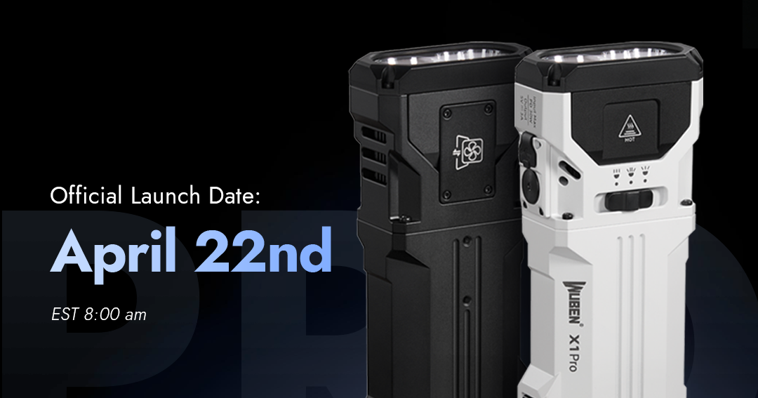 WUBEN Launches X1Pro 12,300 Lumens High-Power EDC Flashlight | Press ...