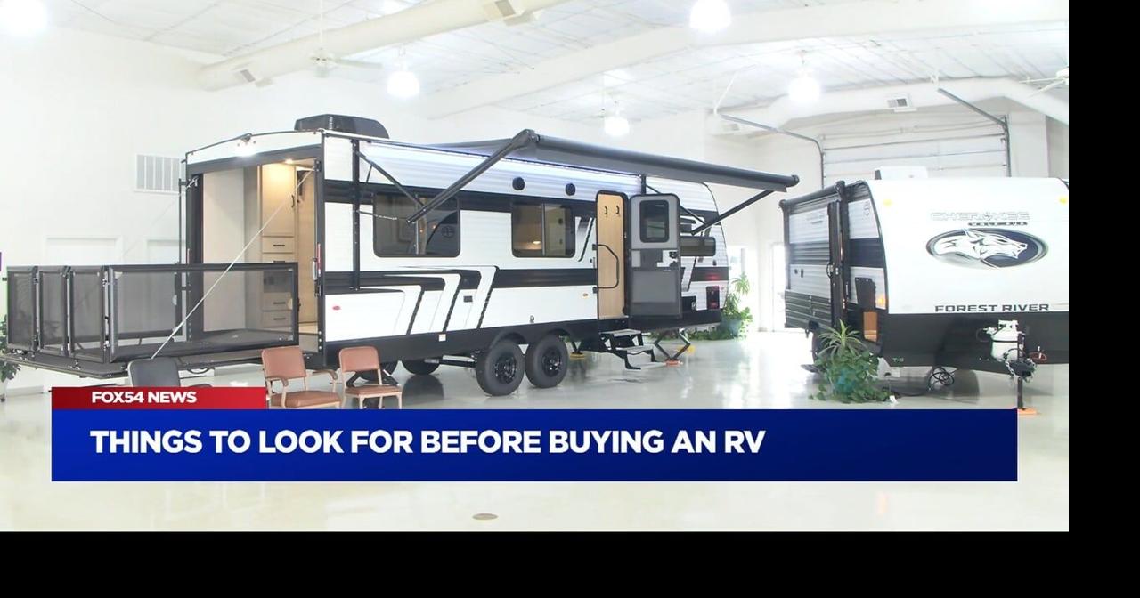 Things to look for before buying an RV this summer | News | wfxg.com