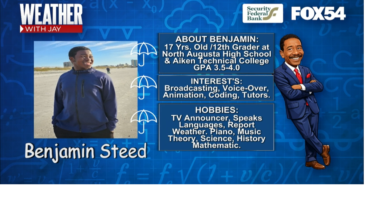 Benjamin strums away with Jay Jefferies for Weather with Jay ...