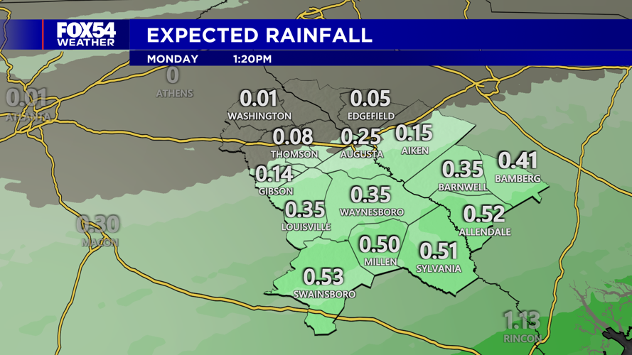 Wet weather continues Saturday; Staying dry Sunday with a foggy start ...