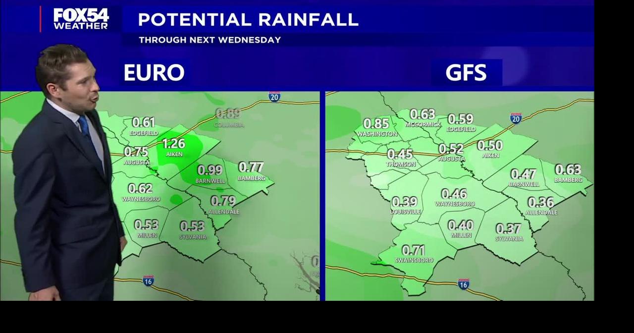 Warm, dry days continue this week ahead of the return of rain chances ...