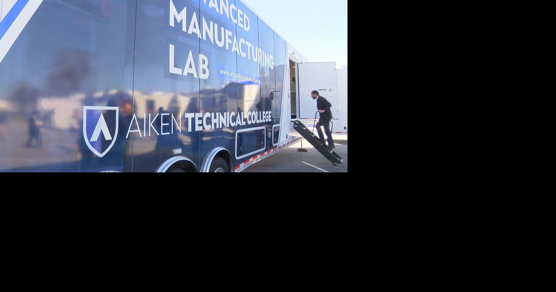 Aiken Tech mobile advanced manufacturing lab | | wfxg.com