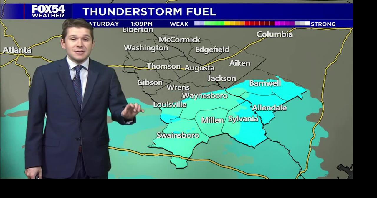 Cloudy with warmer temps Friday; Showers & a few storms expected ...
