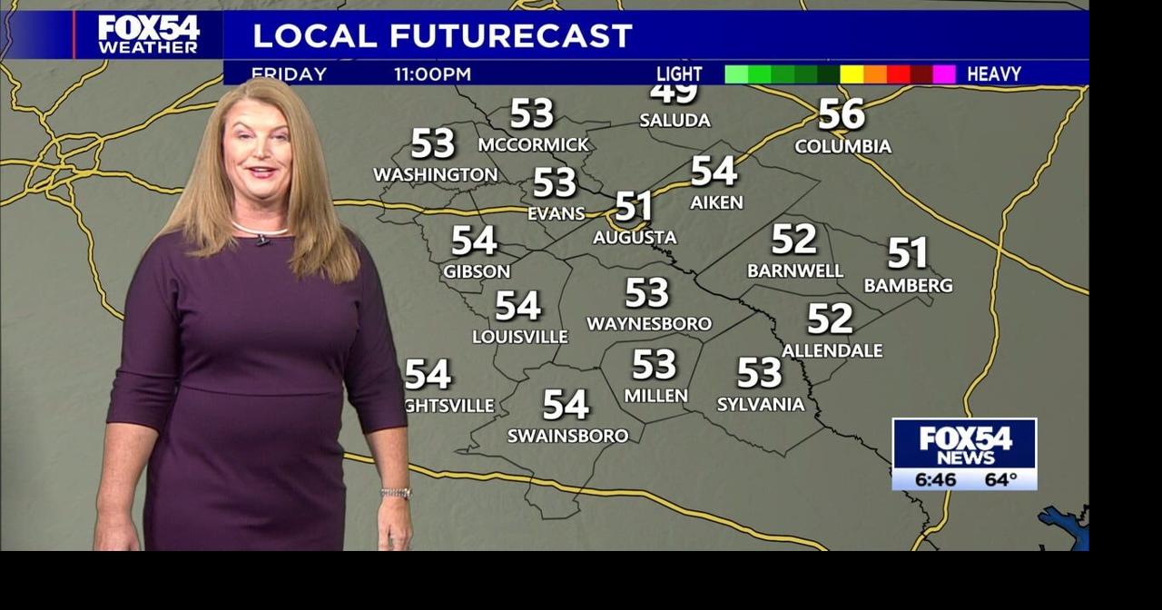 Sunny & Dry Through The Weekend | Weather | wfxg.com