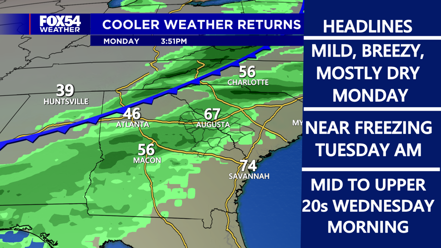 Warm temperatures continue through this weekend ahead of a major cool ...