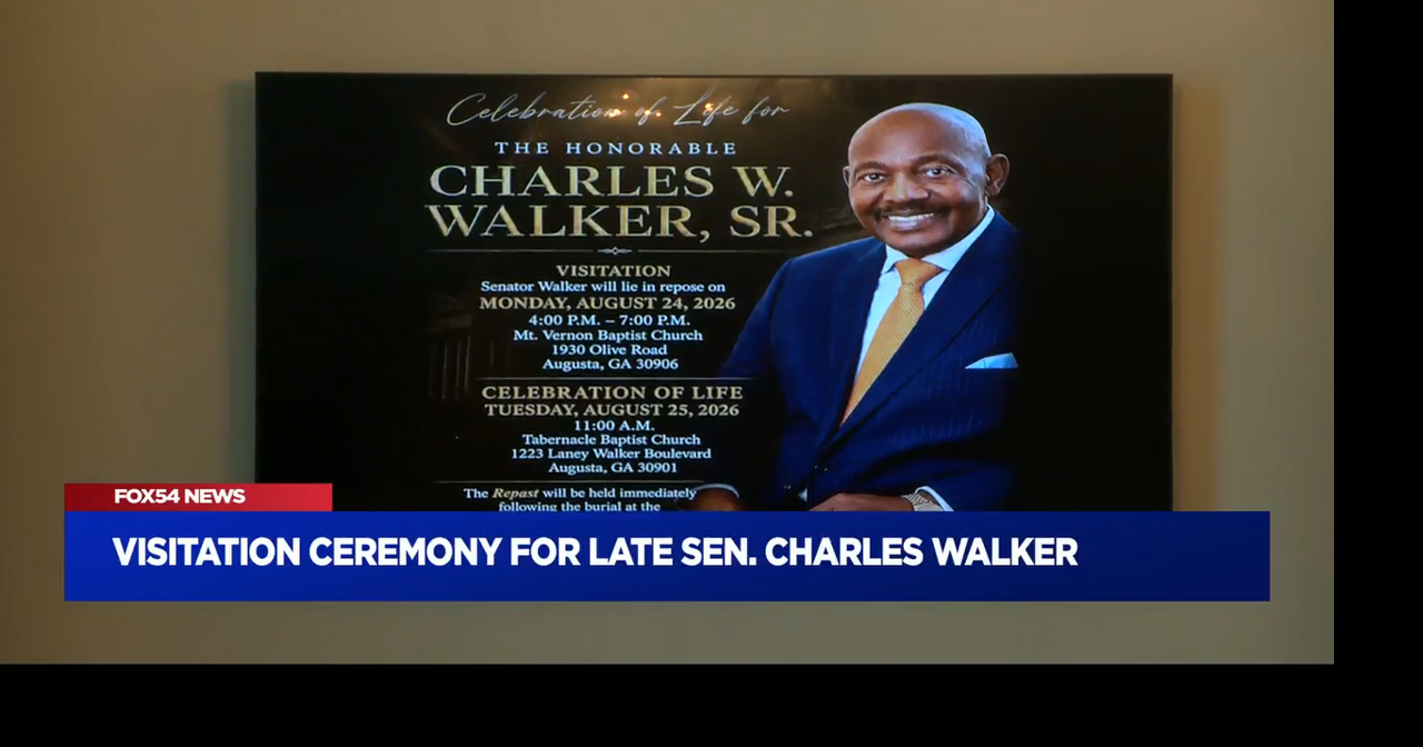 Community still grieving loss of former Georgia State Senator Charles Walker