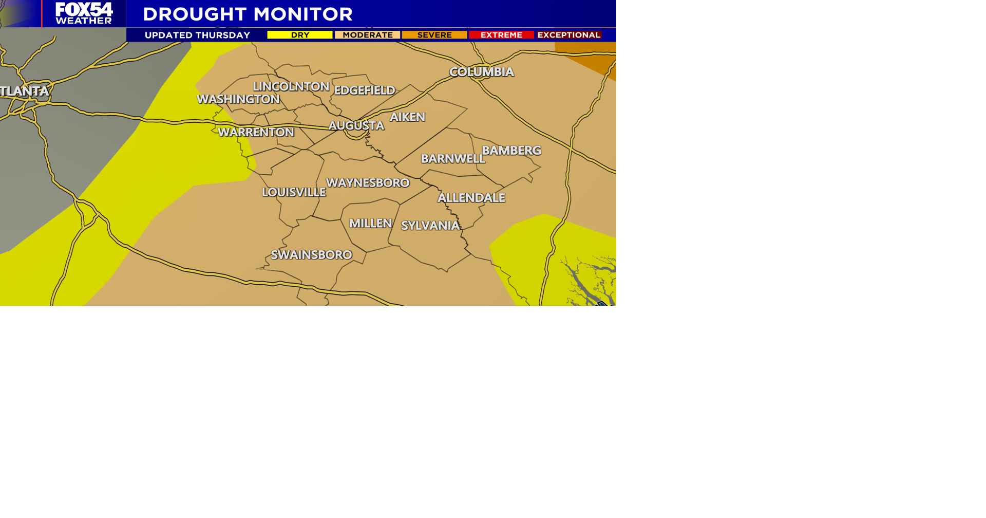 We need the rain! It returns this weekend | | wfxg.com