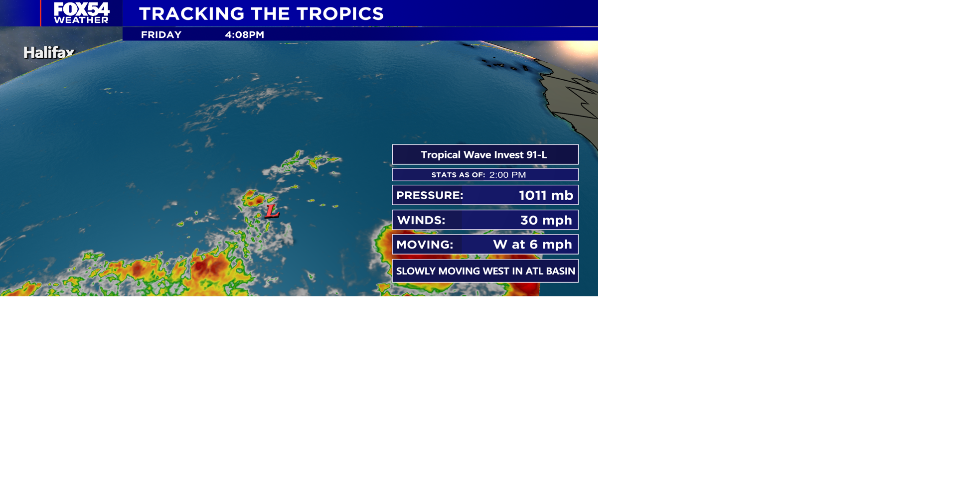 Tracking the Tropics: Our next named storm forms this week? | | wfxg.com