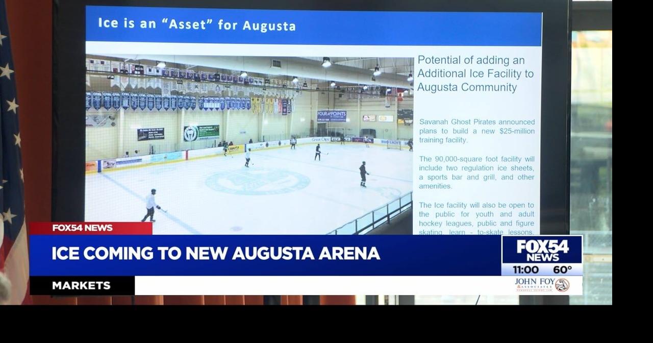 Ice will be coming to the new Augusta arena Home