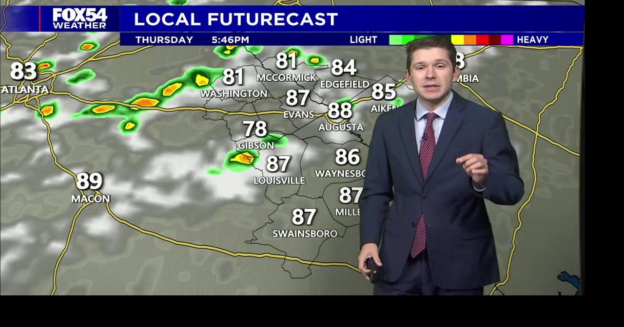 Very low rain chances Thursday ahead of hotter temps | | wfxg.com