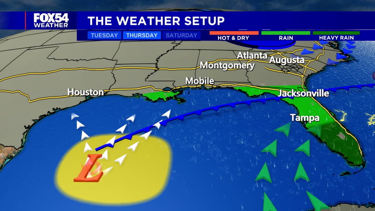 Another wet pattern next weekend? | News | wfxg.com