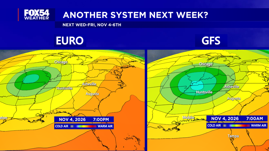 Monitoring a potential storm system next week | | wfxg.com