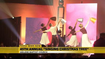 Abilene Baptist Church hosts 45th Annual Singing Christmas Tree