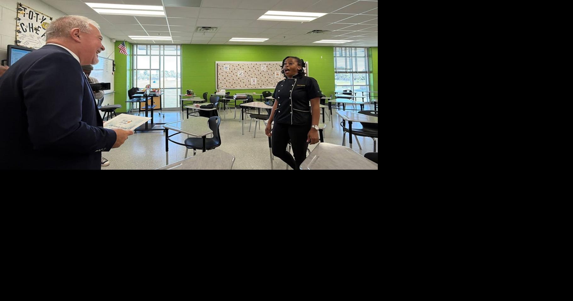 Butler High School teacher gets recognized as Top 10 Teacher of the ...
