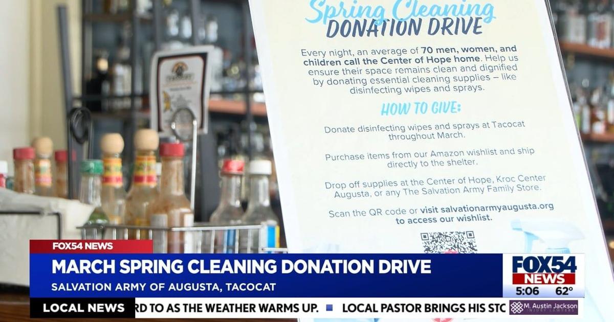 Spring Donation The Salvation Army of Augusta hosts a Spring Cleaning Donation Drive ...