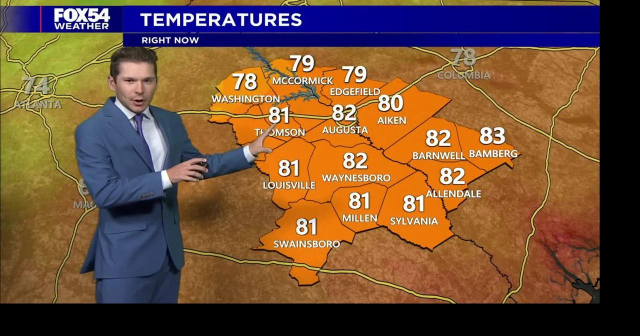 A chilly start leads to a gorgeous Friday; Summer returns to the CSRA ...