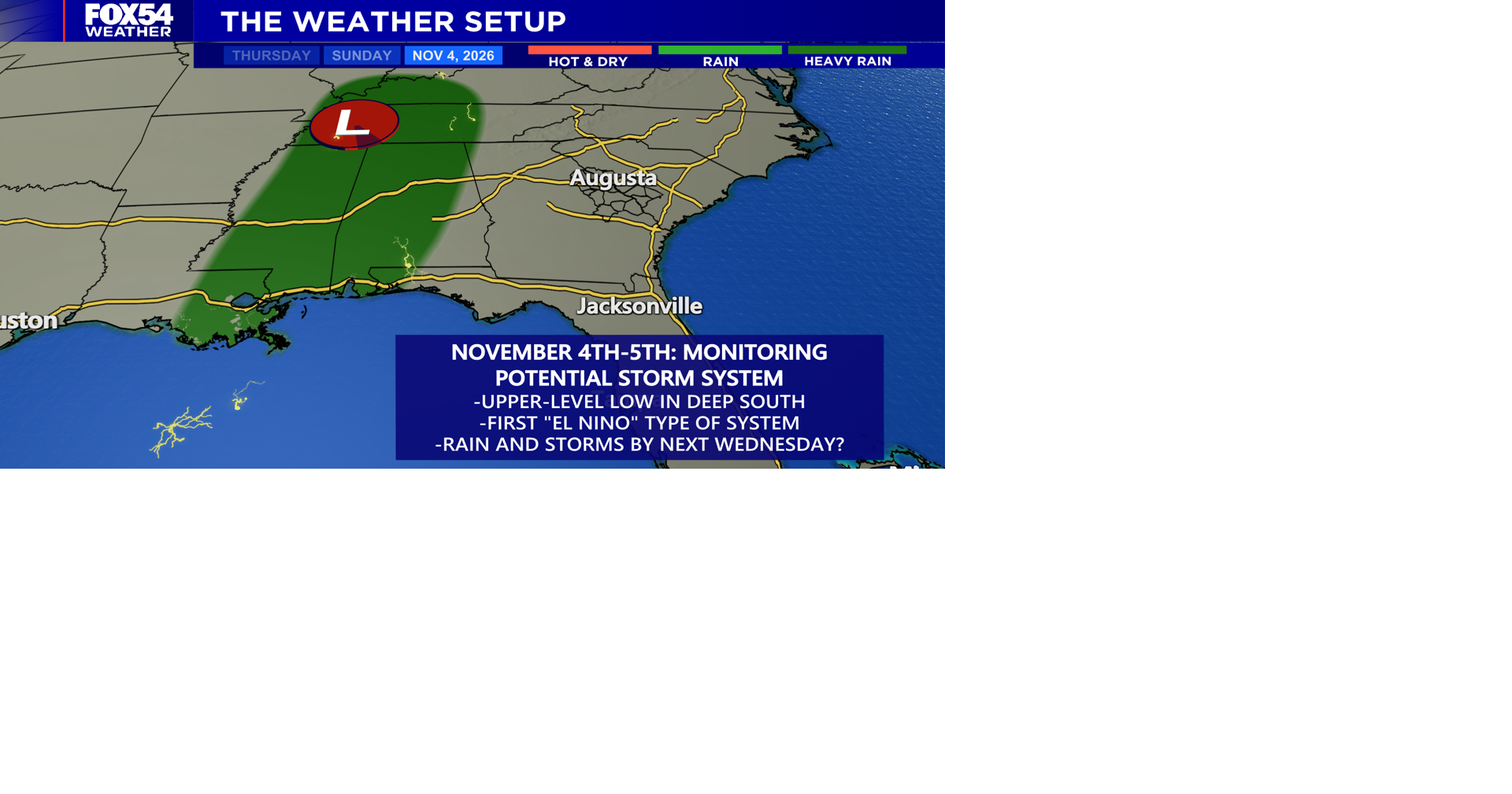 Monitoring a potential storm system next week | | wfxg.com