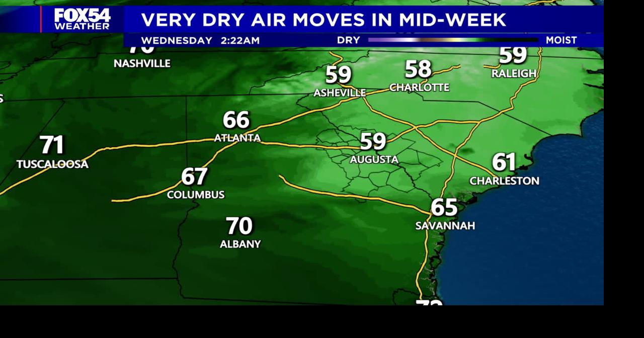 Mid-week outlook: | News | wfxg.com