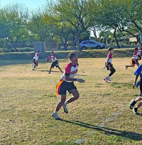Celebrating the inaugural season of middle school flag football ...