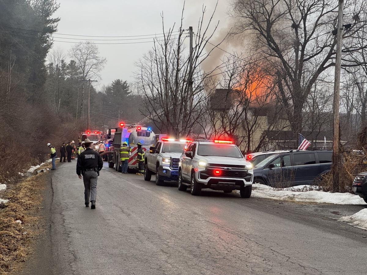 Emergency Crews Respond to Fully Involved Structure Fire on Barton Road ...