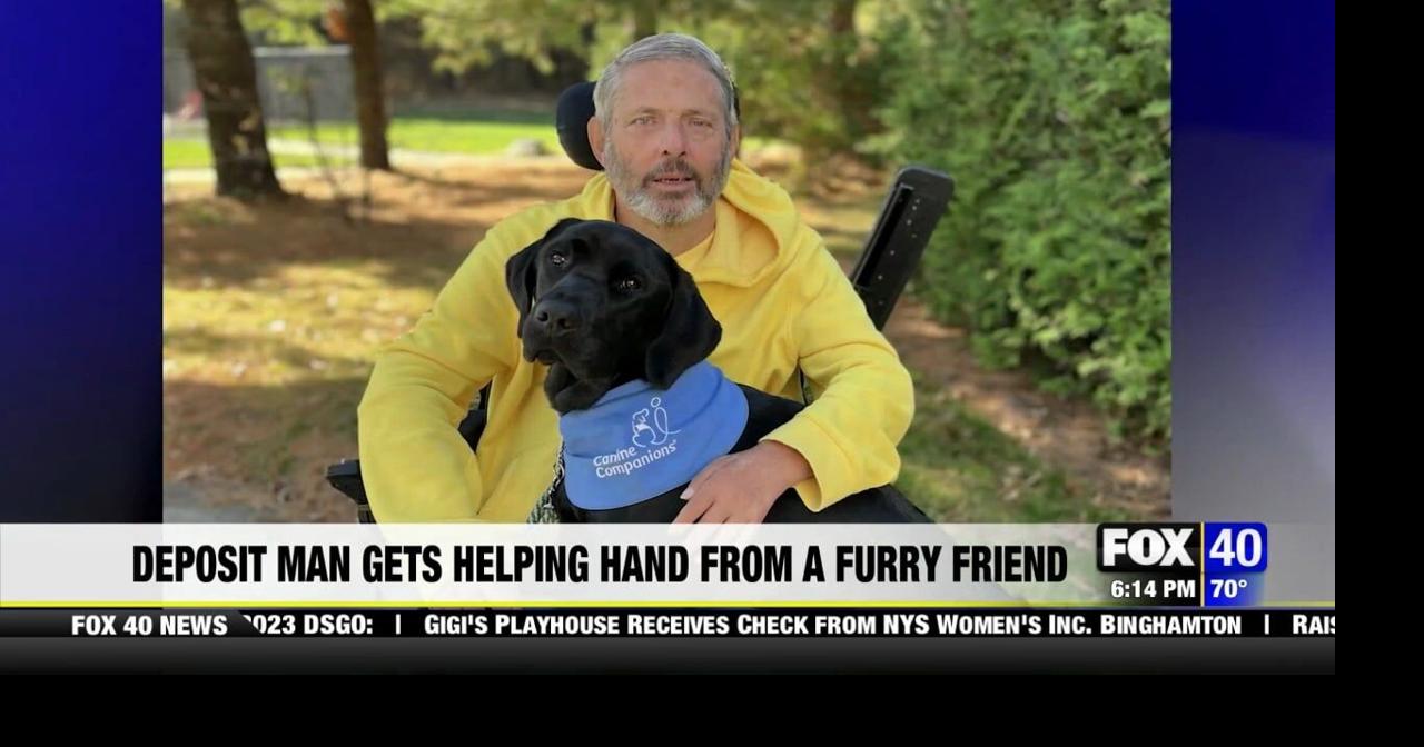 Deposit Man gets Helping Hand from a Furry Friend! Receives Third ...