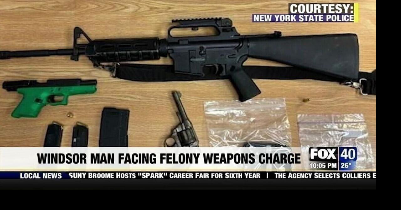 Windsor Man Facing Felony Weapons Charges After Traffic Stop | News ...