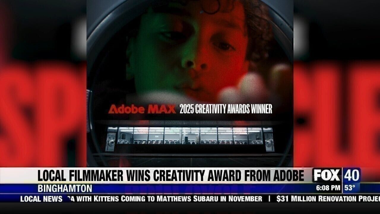Local Filmmaker Wins 2025 Adobe MAX Creativity Award for Short