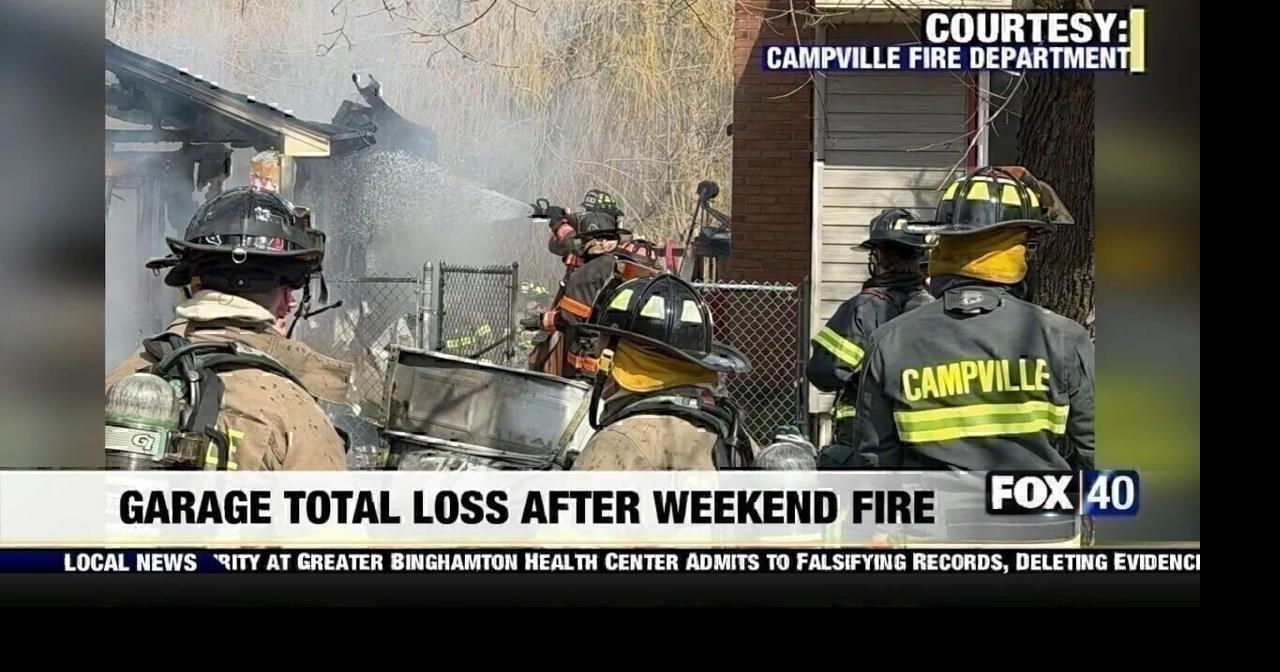 Garage Total Loss After Weekend Fire | News | wicz.com