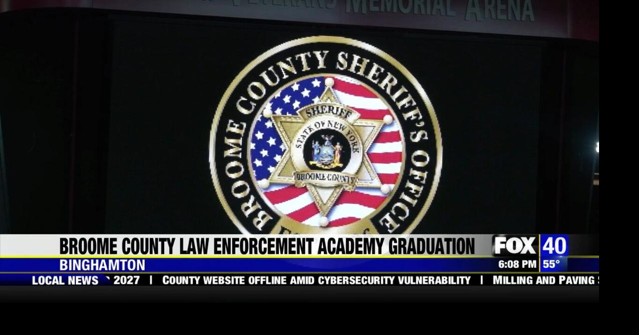 Broome County Law Enforcement Academy Graduation | News | wicz.com