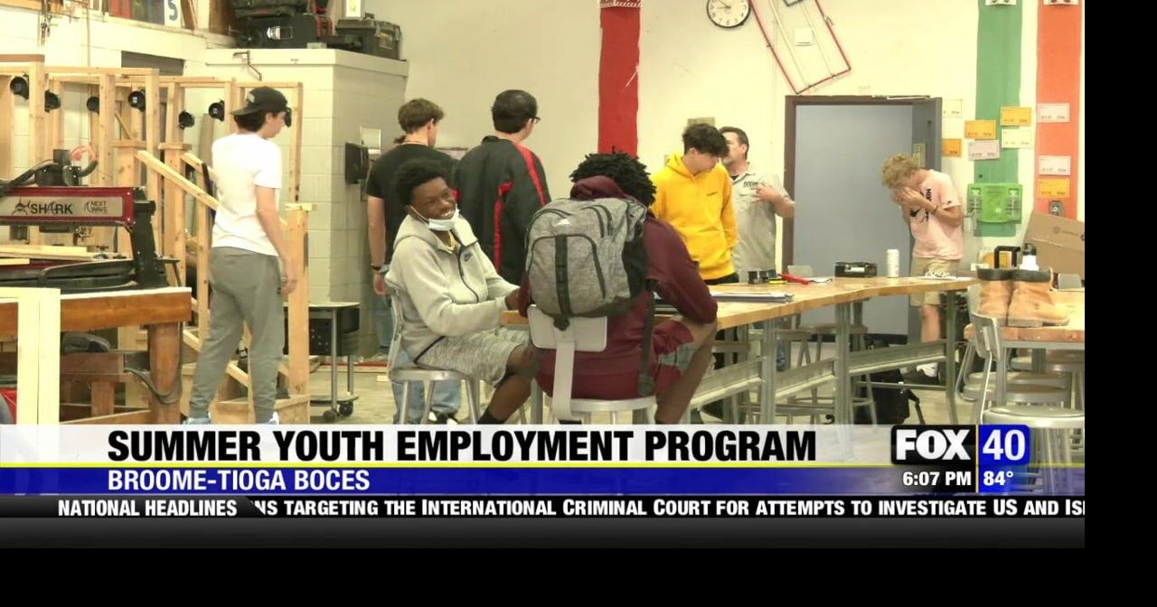 Students Prepare to Work in the Community in the Summer Youth Employment Program