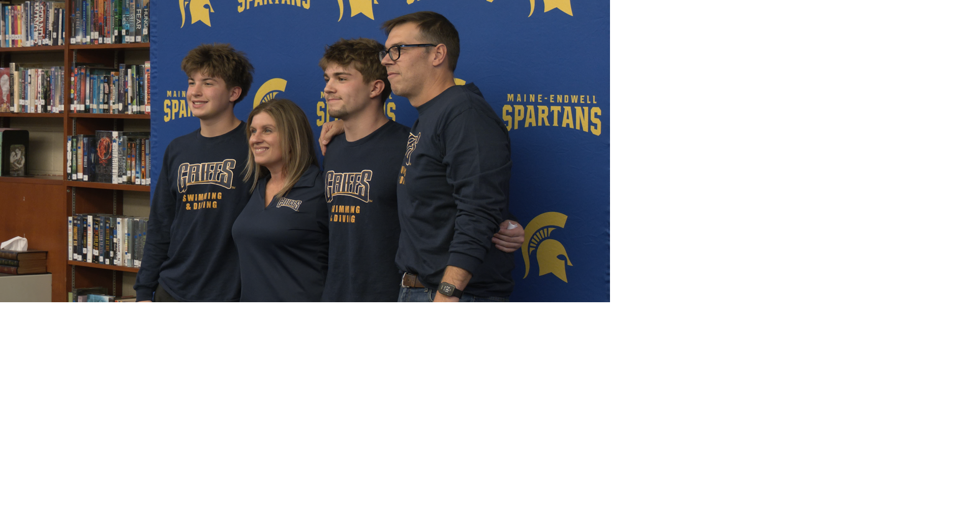 Maine-Endwell swimmer Billy Underwood signs National Letter of Intent to Canisius University