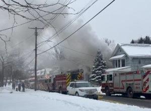 Crews Battle House Fire in Endicott | News | wicz.com