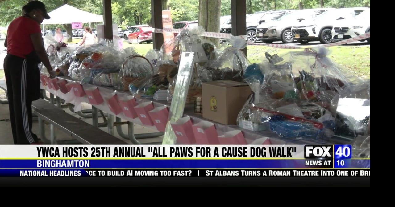 25th annual "All Paws for a Cause Dog Walk" returns to Otsiningo Park