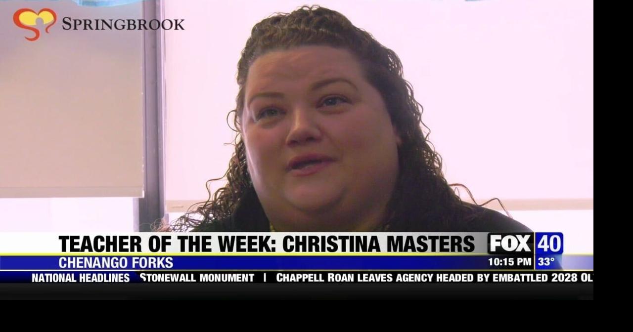 Teacher of the Week: Christina Masters